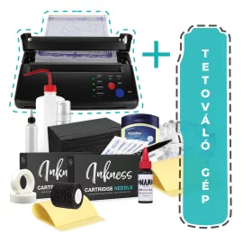 Starter-Tattoo-Set mit Tattoo-Maschine und Stencil-Kopierer