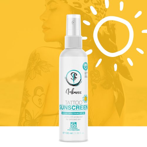 Tattoo-Sonnenschutz (100 ml) Tattoo-Sonnenschutzspray