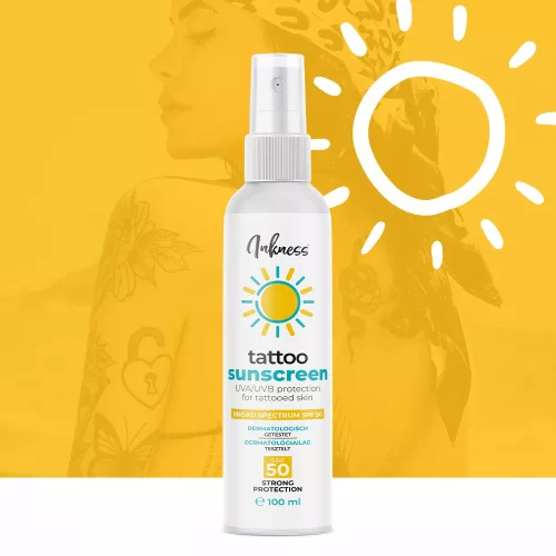 Tattoo-Sonnenschutzspray (100 ml) für Tattoos