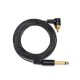 RCA-Kabel (weich, dünn, rechtwinklig) - Silikon-Clipkabel