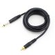 Lila RCA-Kabel (dick, gerade, Gummi) für Tattoo-Maschine