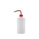 Wasserflasche, Spülflasche mit Schnabel (500 ml - rot)
