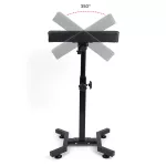 Tattoo-Armstütze (schwarz) – verstellbar