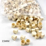 ÖKO-Tattoo-Farbenkappen mit Standfuß (15 mm – L – 500 St.)