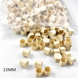   ÖKO-Tattoo-Farbenkappen mit Standfuß (15 mm – L – 500 St.)