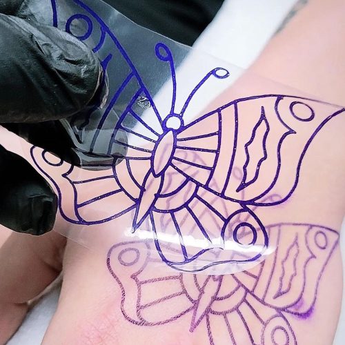 Thermo-Stencil Folie - Transparente (50 Stück)
