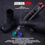 Dragonhawk Armor Pro Tattoo Pen (Schwarz) – kabellose Tattoo-Rotationsmaschine