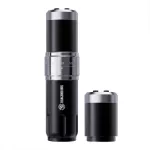 Dragonhawk Fold 3 (2,4–4,2 mm) Tattoo Pen (schwarz-silber) – kabellose Tattoo-Rotationsmaschine