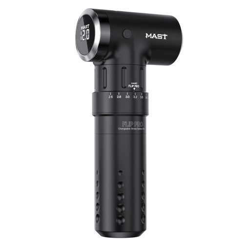Mast Flip Pro (2,6-4,0 mm) kabellose Tattoo Pen Maschine (Grau)