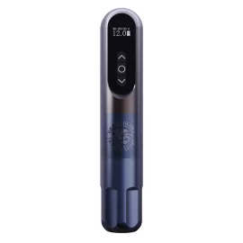 Dragonhawk RS1 (3,5 mm) Tattoo Pen (grau-blau) – kabellose Tattoo-Maschine