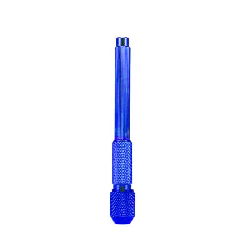 Skin Surfer - Aluminium Tattoo Stifthalter (blau)