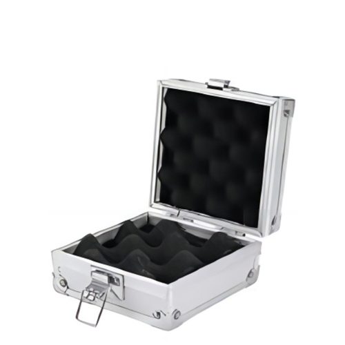 Mini-Tattoo Werkzeug Schutzhülle, Aufbewahrungsbox (silber)