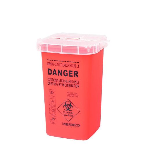 Nadel-Container - Nadel-Entsorgungsbehälter (1 l - rot)