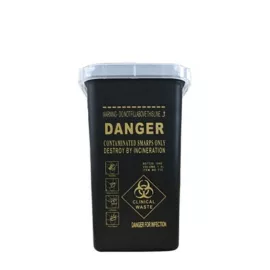   Abfallbehälter – Nadelcontainer/Nadelsammelbox 1L – Schwarz