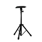 Tattoo-Armablage (schwarz) – faltbar, verstellbares Stativ