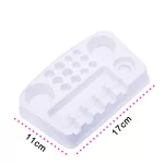 ffffff|Weißes Nadelmodul-Halter – Cartridge-Tray (12 St.)