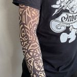 Textile Tattoo-Ärmel zum Überziehen (Maori)
