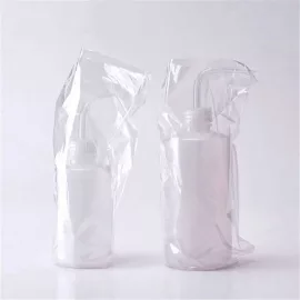   Transparente Schutzfolie für Spül- und Waschflaschen mit Tülle (25x15 cm, 200 St.)