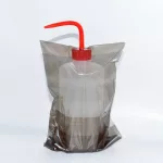 Schwarze Schutzfolie für Auspress- und Spülflaschen (14x24 cm, 200 St.)