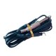 RCA-Kabel (weich, dünn, rechtwinklig) - Silikon