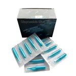 7RT Steril Einweg-Kunststoffspitze (50 St.) – Blau