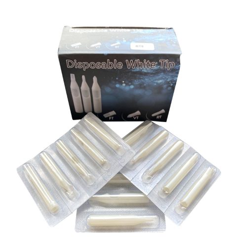 7RT sterile Einwegspitzen (50 Stück) - weiß