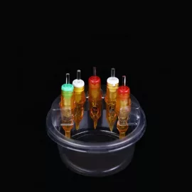 Transparente Tattoo-Nadelmodul-Ausspülbehälter – (20 St.)