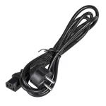 Netzanschlusskabel 230V (EU-Stecker) – 1,5 m Schwarz