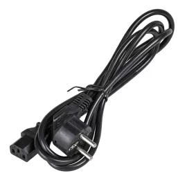 Netzanschlusskabel 230V (EU-Stecker) – 1,5 m Schwarz
