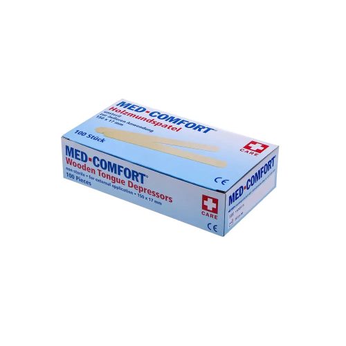 Med-comfort Holzspatel, Zungenspatel (100 Stück)