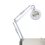 LED-Lampe zur Tischbefestigung – ffffff|Weiß