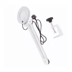 LED-Lampe zur Tischbefestigung – ffffff|Weiß