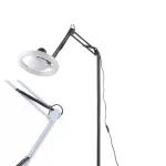 Stehende Ringlicht-LED-Lampe – Type 2 – verstellbar, ffffff|Weiß