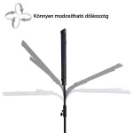 Doppel-LED Tattoo-Lampe – mit verstellbarem Stativfuß