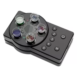   Magnetischer Tattoo-Farbmixer – Magnetisches Farbmischgerät (kabellos) – für 5 Farbbehälter