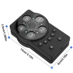 Magnetischer Tattoo-Farbmixer – Magnetisches Farbmischgerät (kabellos) – für 5 Farbbehälter