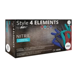 Style Nitril 4 Elements Handschuhe (96 St. – XS) puderfrei