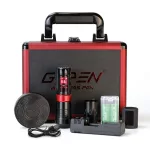 Ava GTS (2,0–4,5 mm) Tattoo-Pen (Schwarz-Rot) – kabellos