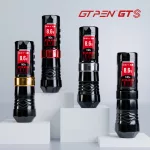 Ava GTS (2,0–4,5 mm) Tattoo-Pen (Schwarz-Rot) – kabellos