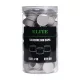 Elite Silikon Farbkappen (18 mm – Grau – 60 St.)
