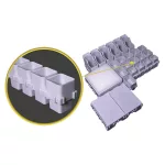 FrakCaps 4-modulares Farbkappenhalter (4 Fächer – 30 St.)