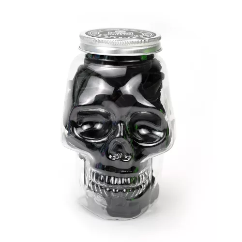 SKULLDNA Big Magnum Silikon-Farbtöpfchen (20x30 mm – Schwarz – 80 St.)