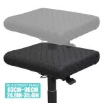 Gestepptes Tattoo-Armstütze (mit T-Fuß, schwarz) – hydraulisch verstellbar