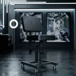 Multifunktionaler Tattoo-Stuhl Schwarz