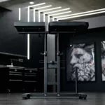 Tattoo-Arbeitswagen mit Armlehne, Schwarz