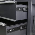 Tattoo-Arbeitsstation mit 4 Schubladen (verlängerte Arbeitsplatte, rollbarer Gerätewagen)