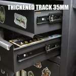 Tattoo-Arbeitsstation mit 2 Schubladen (verlängerte Arbeitsfläche, Regal, rollbarer Gerätewagen)