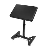 Tetováló kartámasz (fekete) - H talp, fixálható görgőkkel