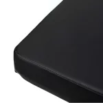 Tetováló kartámasz (fekete) - H talp, fixálható görgőkkel