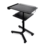 Kétszintes tetováló eszköztartó (állítható magasságú, görgős)